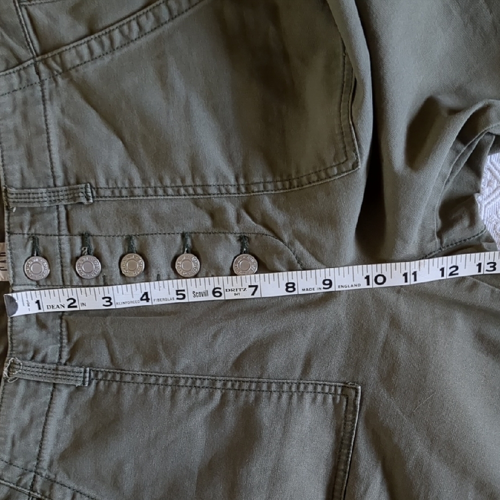 GAP Wide Leg Pants - Olive Green - Picture 6 of 9